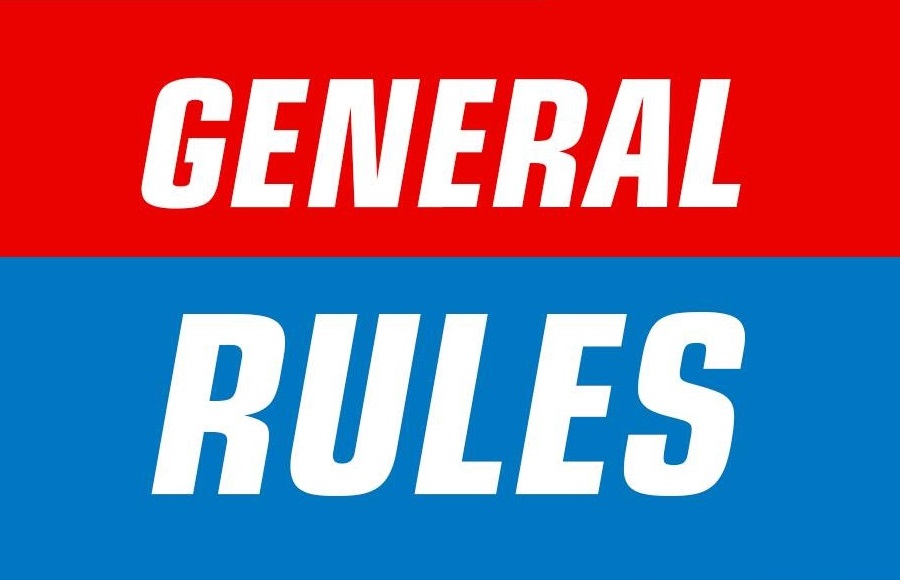 PPAS 2018 | General Rules